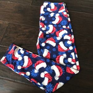 OS- LulaRoe Christmas Leggings